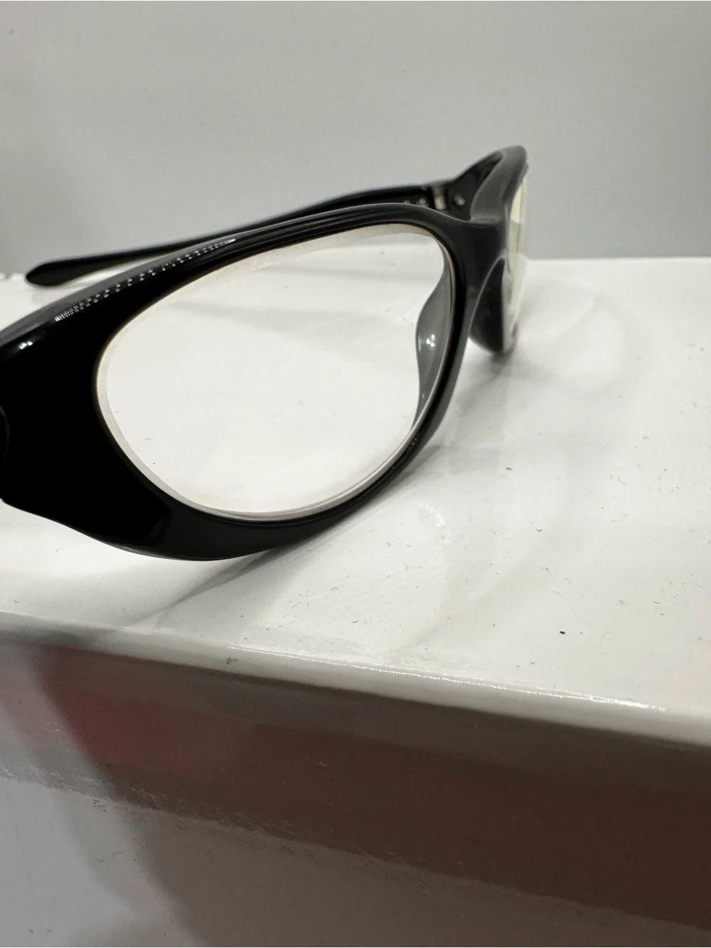 Vintage Oakley Haylon Frames Only Black Oval Wrap Y2K 28 Rare CE Replacement Ite